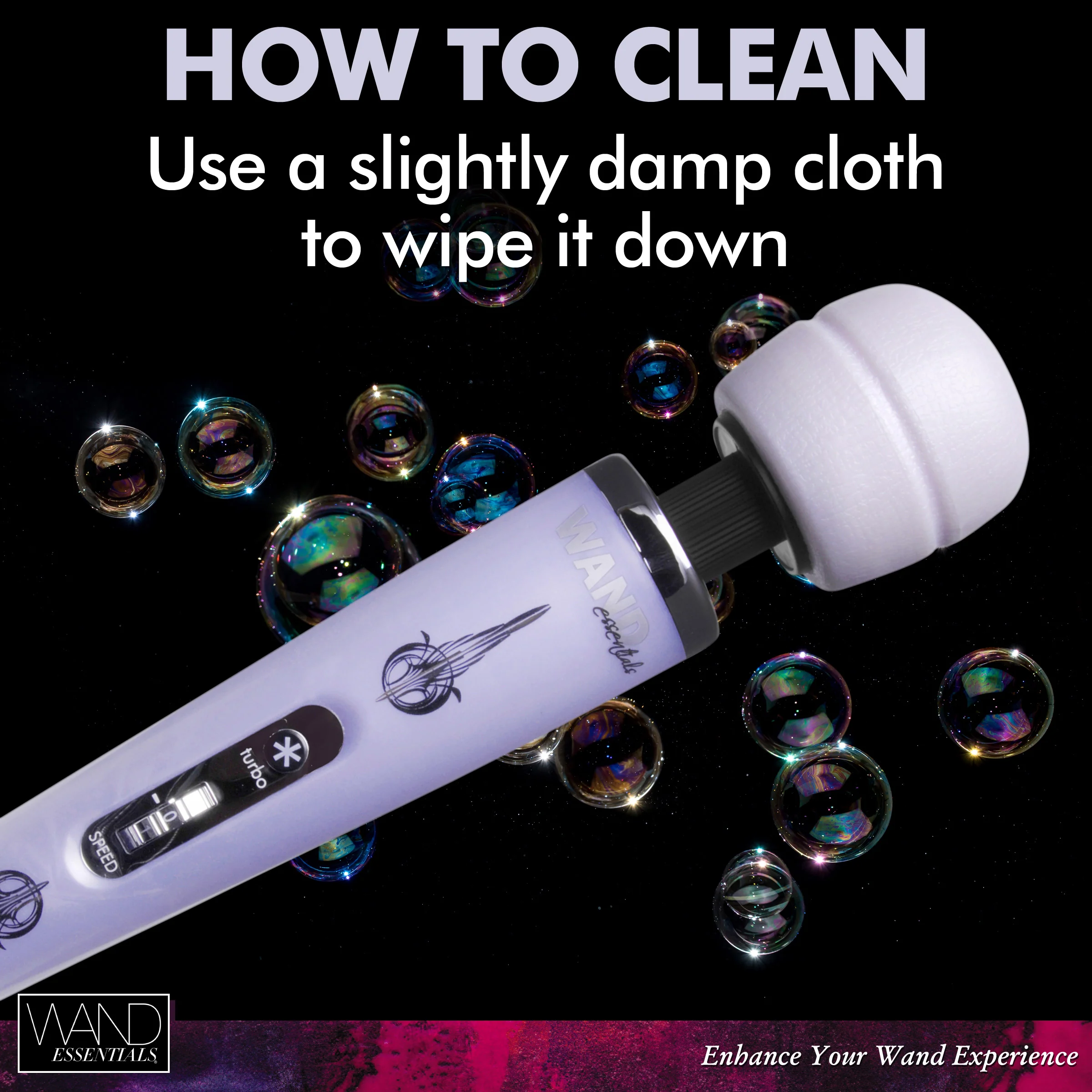 8-Speed Turbo Wand Massager - Image 6