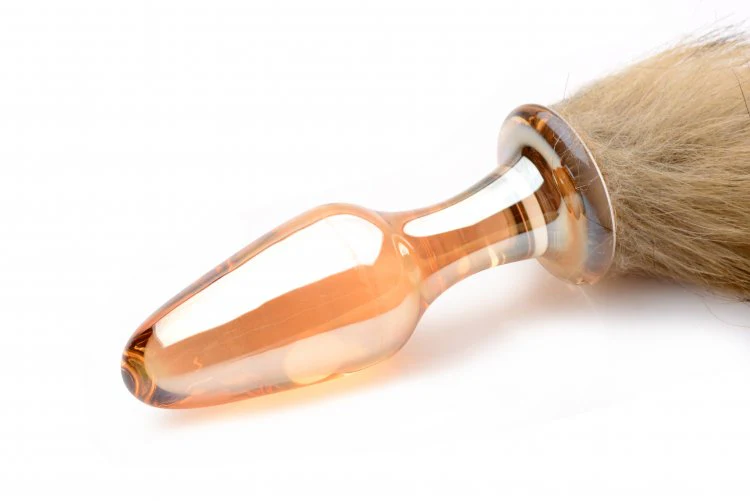Fox Tail Glass Anal Plug - Image 3