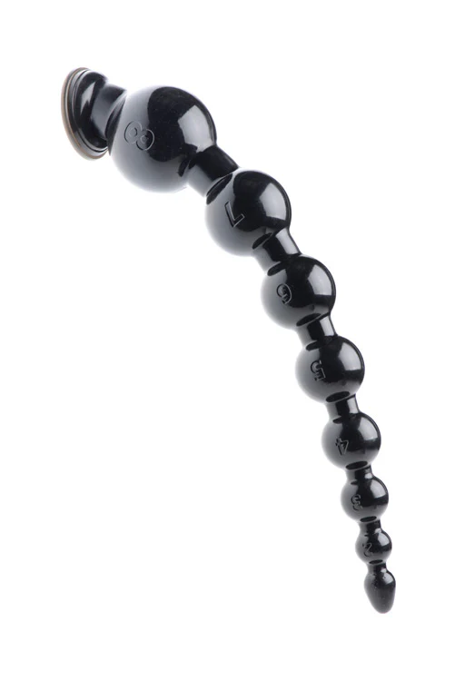 Hosed 19 inch Graduated Beaded Anal Snake - Image 7