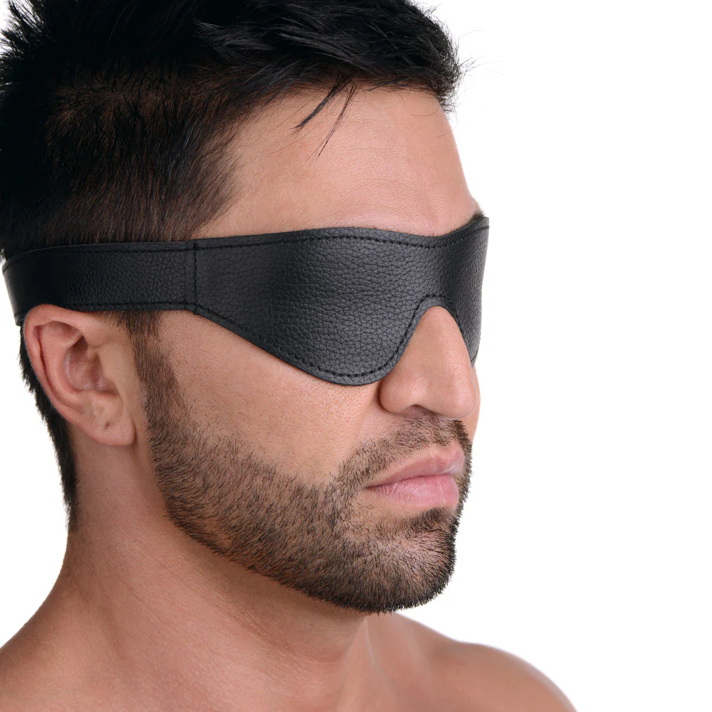 Leather Blindfold - Image 3