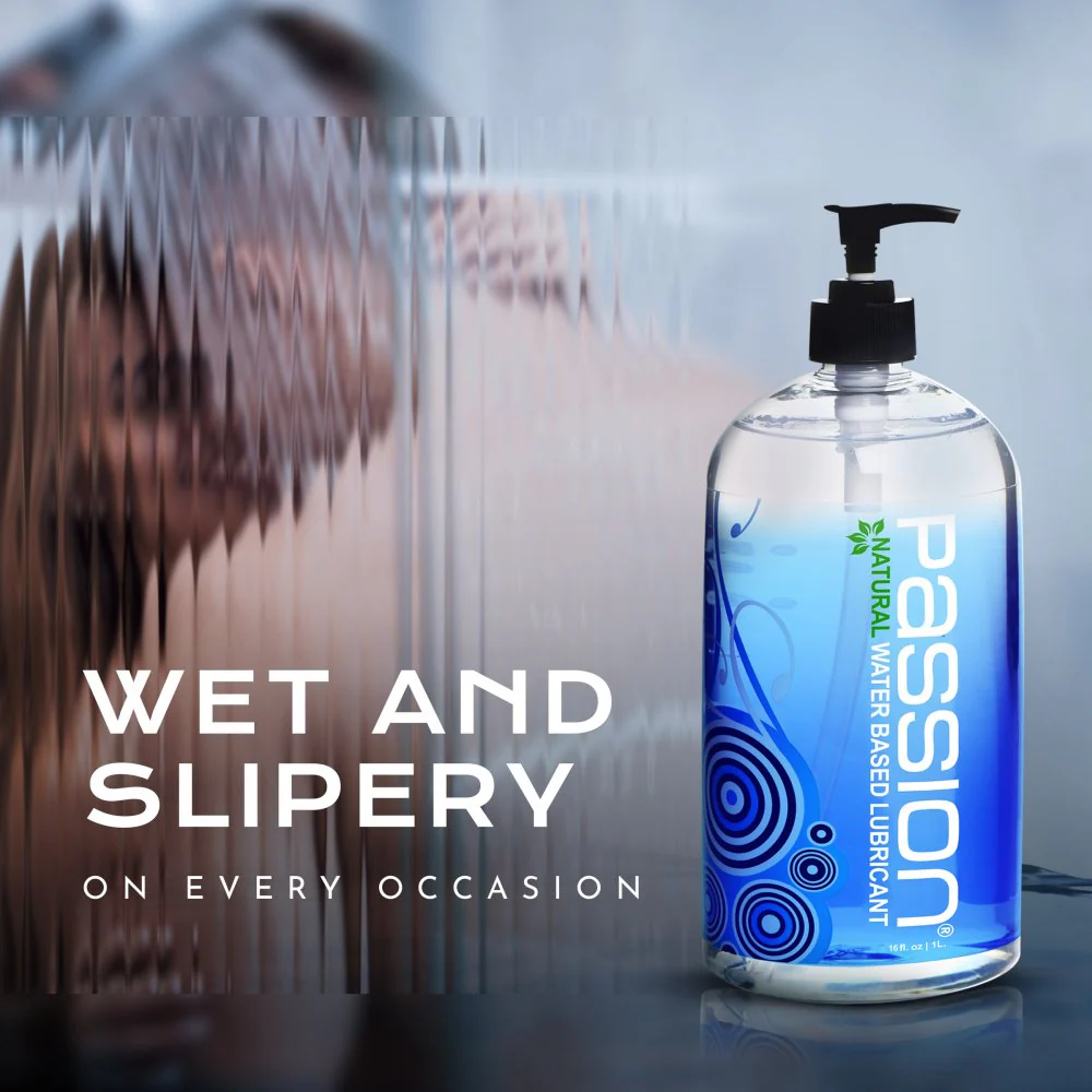 Passion 16oz Natural Water-Based Lubricant - Image 3
