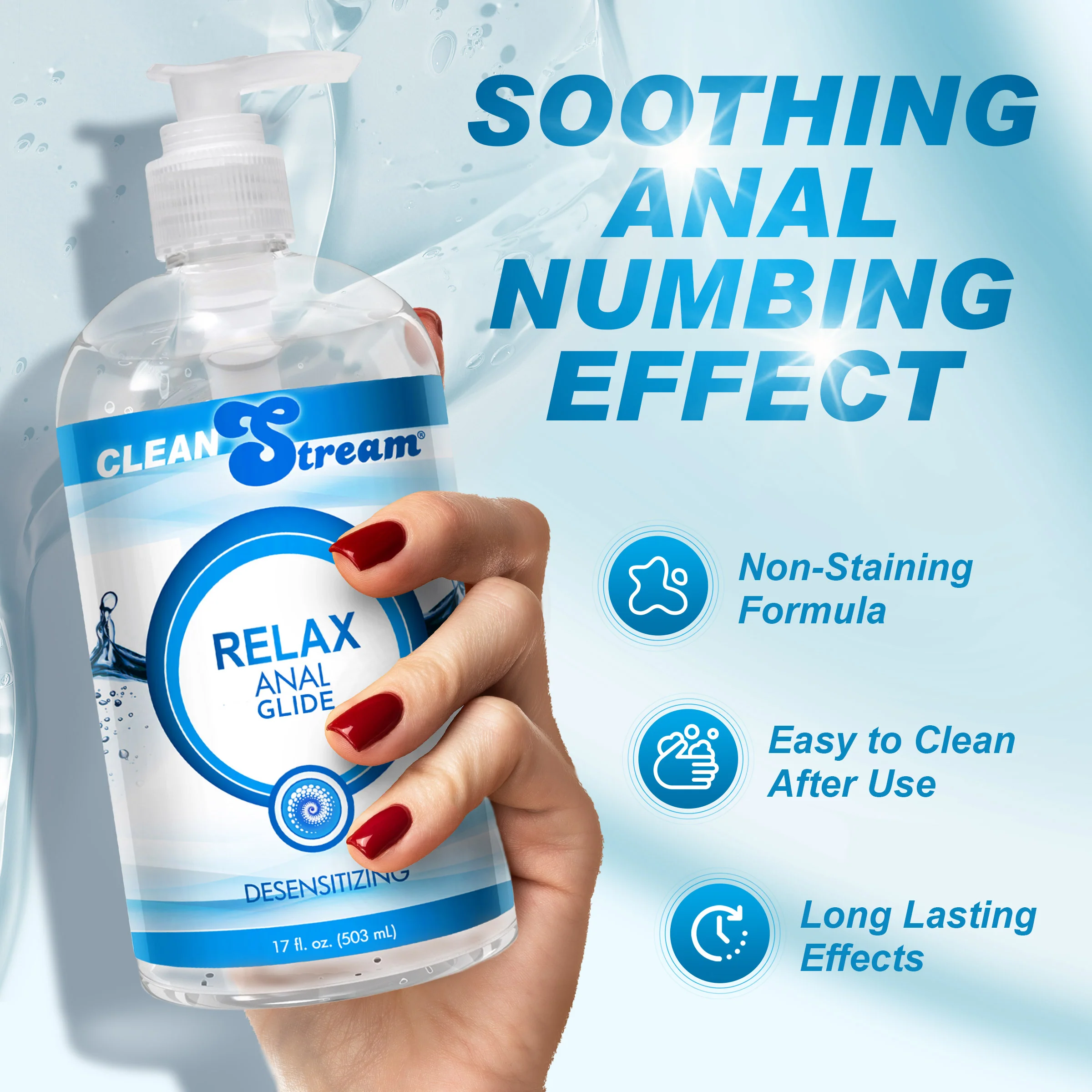 Relax Anal Lubricant (17oz) - Image 3