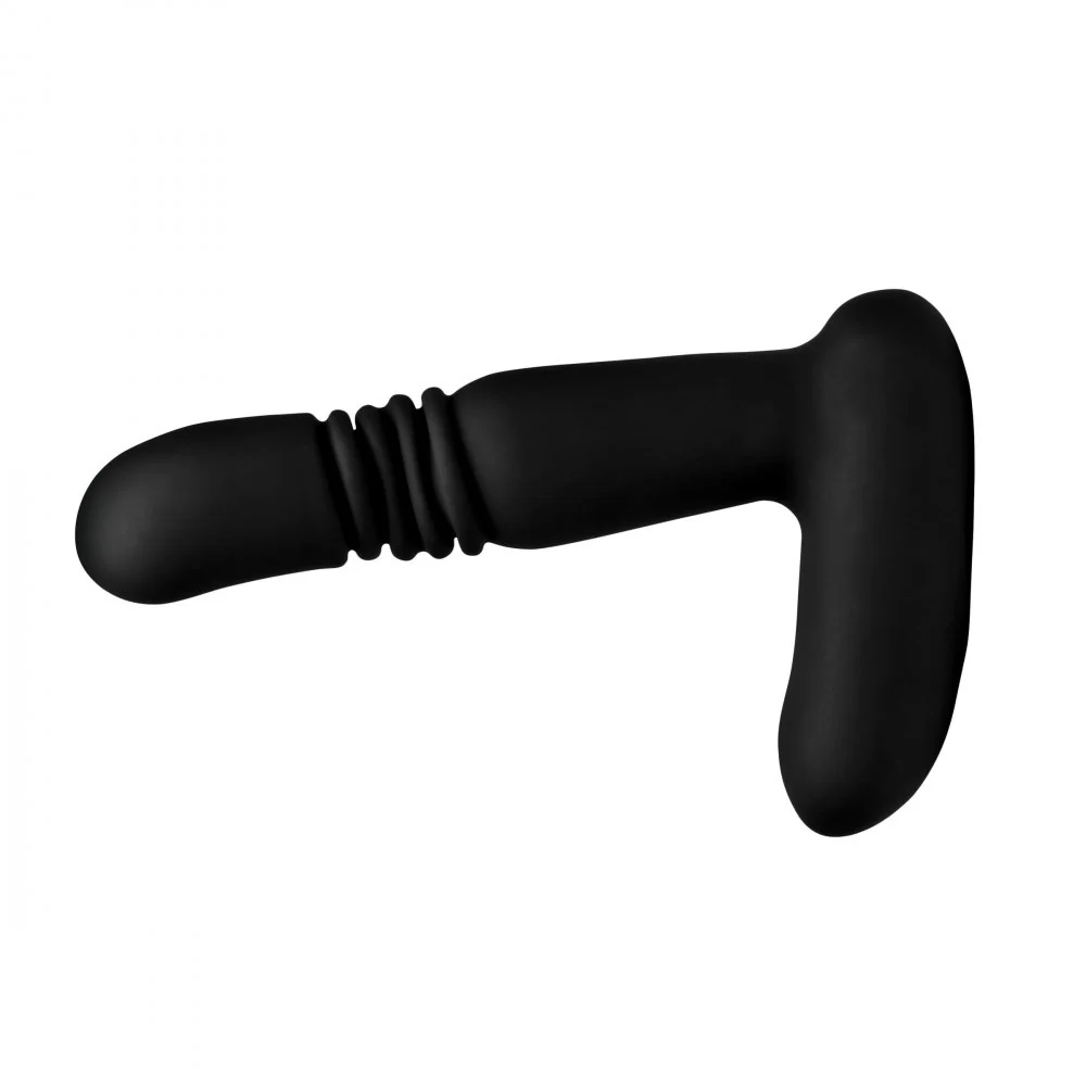 Silicone Thrusting Anal Plug With Remote Control - Image 7