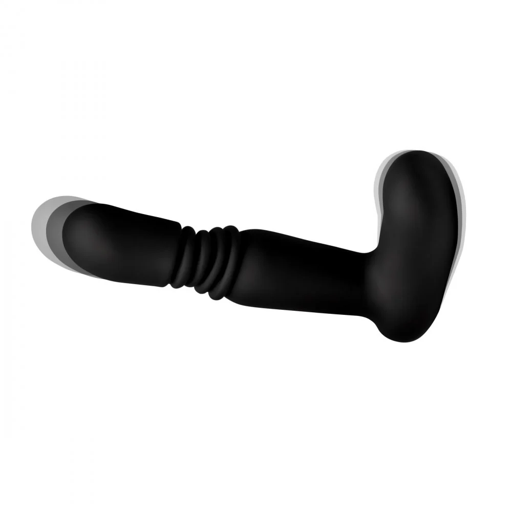Silicone Thrusting Anal Plug With Remote Control - Image 8