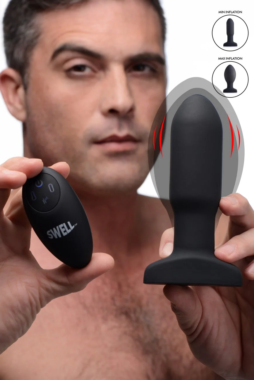 Swell Missile Inflatable 10X Vibrating Anal Plug - Image 4